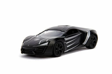 Jada Toys Lykan Hypersport Hard Top, Black Panther - Jada 30302 - 1/32 Scale Diecast Model Toy Car 3 Jada Toys Lykan Hypersport Hard Top, Black Panther - Jada 30302 - 1/32 Scale Diecast Model Toy Car