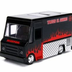Jada Toys Taco Truck, Deadpool - Jada 30864 - 1/32 Scale Diecast Model Toy Car