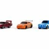 Jada Toys Fast & Furious 3-Pack , Fast And Furious - Jada 31124 - 1/65 Scale Diecast Model Toy Car -Outlet Cars Sales 31124 JADA Nano Hollywood Rides FF 3 Pack 165 1 AZ 19266.1610379162.386.513