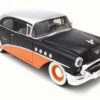 1955 Bluck Century, Black W/ Orange - Maisto 32197BK - 1/26 Scale Diecast Model Toy Car -Outlet Cars Sales 32197BK MAI HD Custom 1955 Buick Century 126 6 AZ th 38881.1596664851.386.513