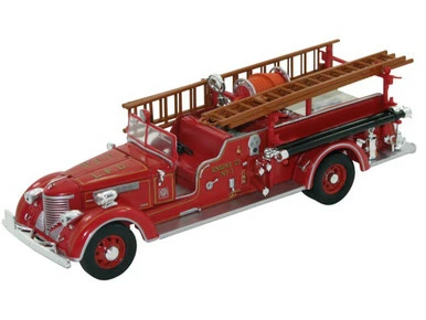 1939 Packard Fire Engine L.F.D., Red - Signature Models 32400 - 1/32 Scale Diecast Model Toy Car 3 1939 Packard Fire Engine L.F.D., Red - Signature Models 32400 - 1/32 Scale Diecast Model Toy Car
