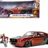 1967 Ford Mustang Shelby GT-500 With Star-Lord Figurine, Guardians Of The Galaxy - Jada Toys 32915/4 - 1/24 Scale Diecast Model Toy Car -Outlet Cars Sales 32915 4 jada red 1967 ford mustang shelby gt 500 with star lord figurine guardians of the galaxy diecast toy car 1 02652.1645119579.386.513