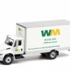 Waste Management 2013 International Durastar Box Van, White - Greenlight 33210A - 1/64 Diecast Car -Outlet Cars Sales 33210A 48 GL HD Trucks Series 21 164 1 44942.1637363550.386.513