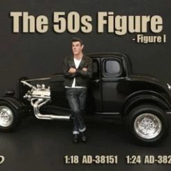 50's Style Figure I, American Diorama 38151 - 1/18 Scale Accessory For Diecast Cars