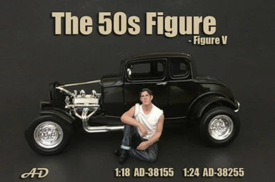 50's Style Figure V, American Diorama 38155 - 1/18 Scale Accessory For Diecast Cars 3 50's Style Figure V, American Diorama 38155 - 1/18 Scale Accessory For Diecast Cars