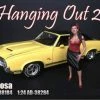 Rosa Figure, Black With Red - American Diorama 38184 - 1/18 Scale Figurine - Diorama Accessory -Outlet Cars Sales 38184 AD Hanging Out II Rosa 118 1 AZ 95260.1610379857.386.513