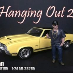 Juan Figure, Blue - American Diorama 38285 - 1/24 Scale Figurine - Diorama Accessory