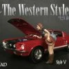 The Western Style V, Blue And Black - American Diorama 38305 - 1/24 Figurine - Diorama Accessory -Outlet Cars Sales 38305 AD The Western Style V 124 1 AZ 78764.1610379550.386.513