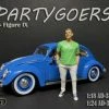 Partygoers Figure IX, White & Lime Green - American Diorama 38329, 1/24 Figurine, Diorama Accessory -Outlet Cars Sales 38329 AD Partygoers IX 124 1 AZ 64766.1610384980.386.513