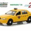 2008 Ford Crown Victoria Taxi, John Wick Chapter 2 - Greenlight 44790F - 1/64 Scale Diecast Car