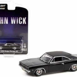 1968 Dodge Charger R/T, John Wick - Greenlight 44930E/48 - 1/64 Scale Diecast Model Toy Car