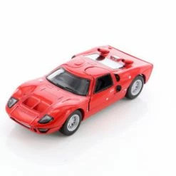 1966 Ford GT40 MKII, Red - Kinsmart 5427D - 1/38 Scale Diecast Model Toy Car