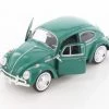 1966 Volkswagen Classic Beetle, Green - Showcasts 73223/16D - 1/24 Scale Diecast Model Toy Car