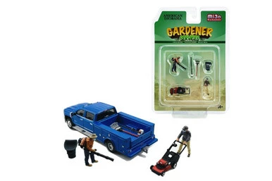 The Gardener Figure Set, Multi - American Diorama 76474MJ - 1/64 Scale Figurine - Diorama Accessory 3 The Gardener Figure Set, Multi - American Diorama 76474MJ - 1/64 Scale Figurine - Diorama Accessory