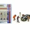 Race Day I Figure Set, Multi- American Diorama 76475MJ - 1/64 Scale Figurine - Diorama Accessory