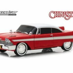 Greenlight 1958 Plymouth Fury 'Evil Version' Hard Top, Christine - 84082 - 1/24 Scale Diecast Model Toy Car