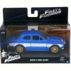 Jada Toys 1974 Brian's Ford Escort RS2000 MKI Hard Top, Blue - Jada 97188 - 1/32 Scale Diecast Model Toy Car