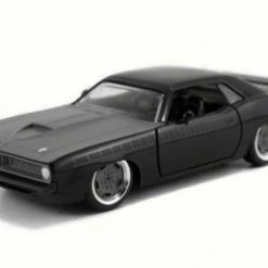 Jada Toys Letty's Plymouth Barracuda, Black - JADA 97206 - 1/32 Scale Diecast Model Toy Car