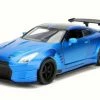 Brian's Nissan Ben Sopra GT-R, Candy Blue - JADA Toys 98271 - 1/24 Scale Diecast Model Toy Car -Outlet Cars Sales 98271WA1 JADA BLUE FF Brians Nissan GT R 124 1 AZ 32503.1610384018.386.513