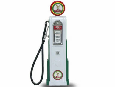 Lucky Road Signature Digital Gas Pump Eagle 1, White - Yatming 98611 - 1/18 Scale Diecast Model 3 Lucky Road Signature Digital Gas Pump Eagle 1, White - Yatming 98611 - 1/18 Scale Diecast Model