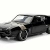 Jada Toys Dom's Plymouth GTX, Black - Jada 98674DP3 - 1/32 Scale Diecast Model Toy Car