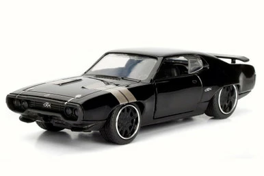 Jada Toys Dom's Plymouth GTX, Black - Jada 98674DP3 - 1/32 Scale Diecast Model Toy Car 3 Jada Toys Dom's Plymouth GTX, Black - Jada 98674DP3 - 1/32 Scale Diecast Model Toy Car