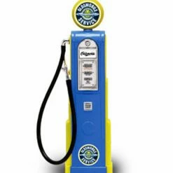 Lucky Road Signature Digital Gas Pump Oldsmobile Service, Blue - Yatming 98701 - 1/18 Scale Diecast Model