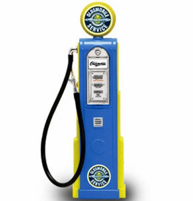Lucky Road Signature Digital Gas Pump Oldsmobile Service, Blue - Yatming 98701 - 1/18 Scale Diecast Model 3 Lucky Road Signature Digital Gas Pump Oldsmobile Service, Blue - Yatming 98701 - 1/18 Scale Diecast Model