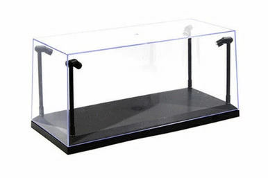 Acrylic LED Display Case, Black - ModelToyCars 9920BK - 1/18 Scale Display Case For Diecast Cars 3 Acrylic LED Display Case, Black - ModelToyCars 9920BK - 1/18 Scale Display Case For Diecast Cars
