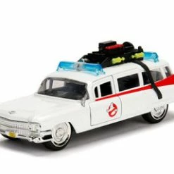 Jada Toys Cadillac ECTO-1 Ambulance, Ghostbusters - Jada 99748 - 1/32 Scale Diecast Model Toy Car