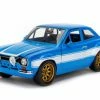 Jada Toys Ford Escort RS2000 MKI Hard Top, Fast And Furious - Jada 99795 - 1/24 Scale Diecast Model Toy Car