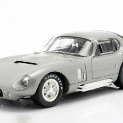 1965 Shelby Cobra Daytona Coupe, Silver - Shelby Collectibles SC132SV - 1/18 Scale Diecast Car