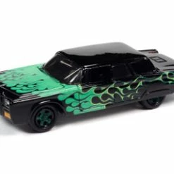 ModelToyCars 1966 Chrysler Imperial Custom, Gloss Black - JLSF018/48B - 1/64 Scale Diecast Model Toy Car