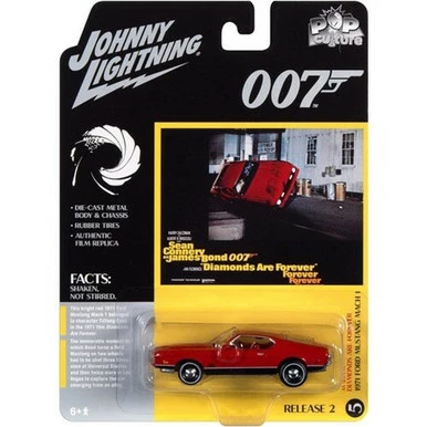 ModelToyCars 1971 Ford Mustang Mach 1, James Bond 007 JLSP126/24 - 1/64 Scale Diecast Model Toy Car 3 ModelToyCars 1971 Ford Mustang Mach 1, James Bond 007 JLSP126/24 - 1/64 Scale Diecast Model Toy Car